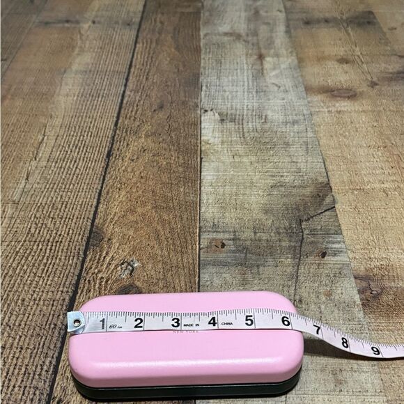 Kate Spade Pink & Green Colorblock Hardcase Eyeglass Sunglass Case. - Picture 11 of 12